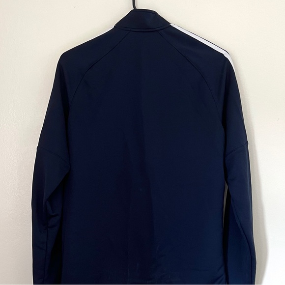 NEW Adidas Zipper Pullover - Size S - Golf Style, Navy Blue, New Without Tag - Picture 2 of 3